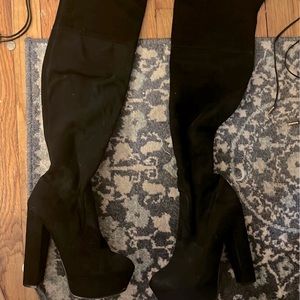 Over the knee boots